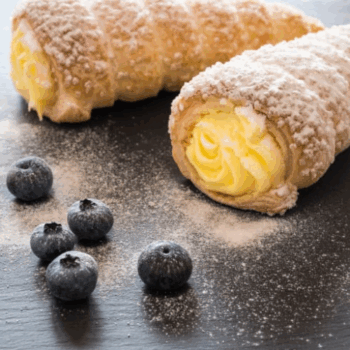 Mini cornet à la crème